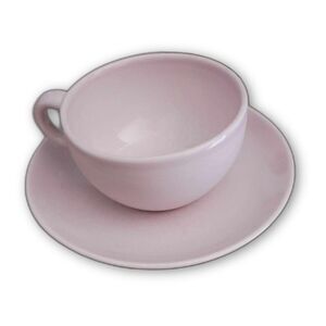 Russel Wright Iroquois Casual China "Pink Sherbet" Tea cup and saucer